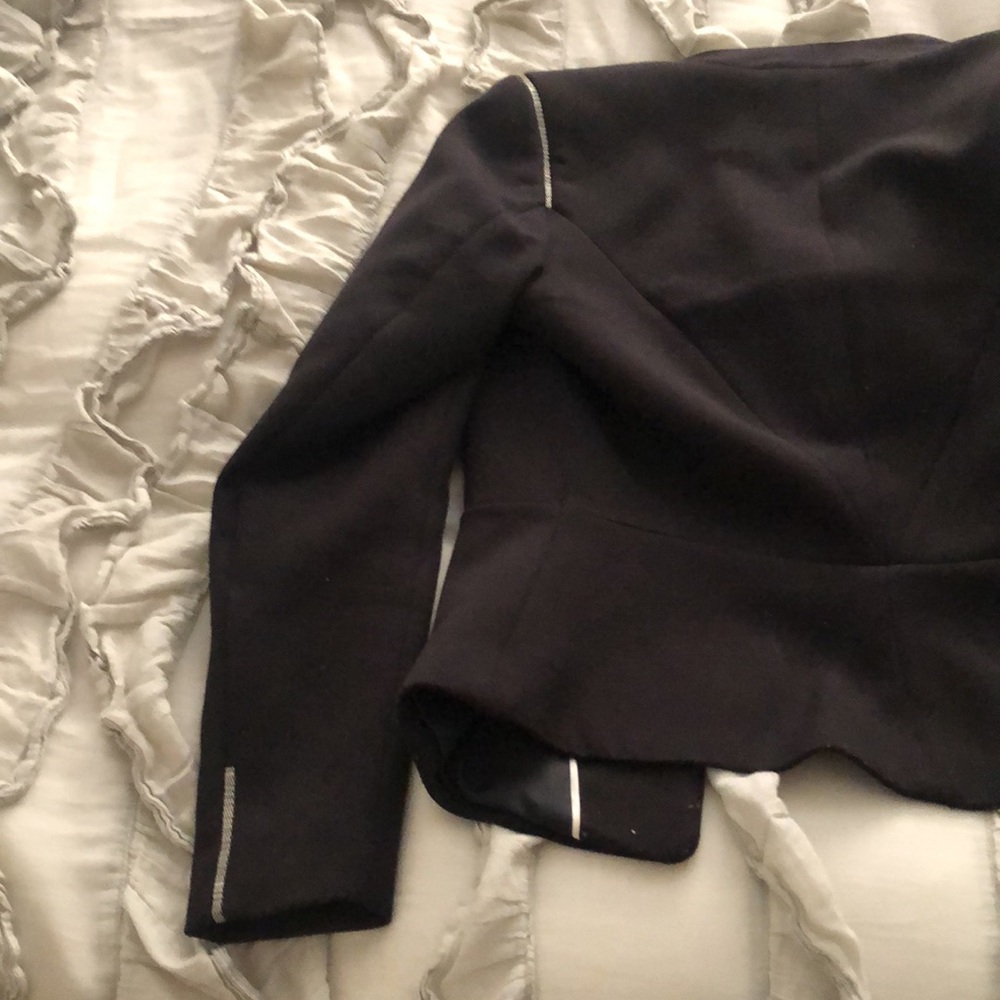 Silver Chain Structured Blazer - image 6